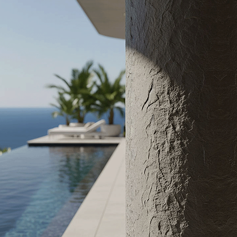 Εύκαμπτη Πέτρα Rough Granite Medium Grey - Image 3