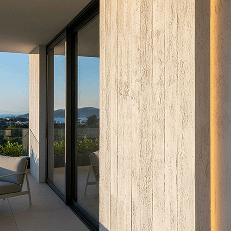 Εύκαμπτη Πέτρα Concrete Board Light Grey - Image 3
