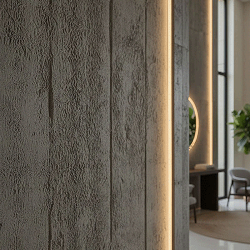 Εύκαμπτη Πέτρα Concrete Board Medium Grey - Image 5