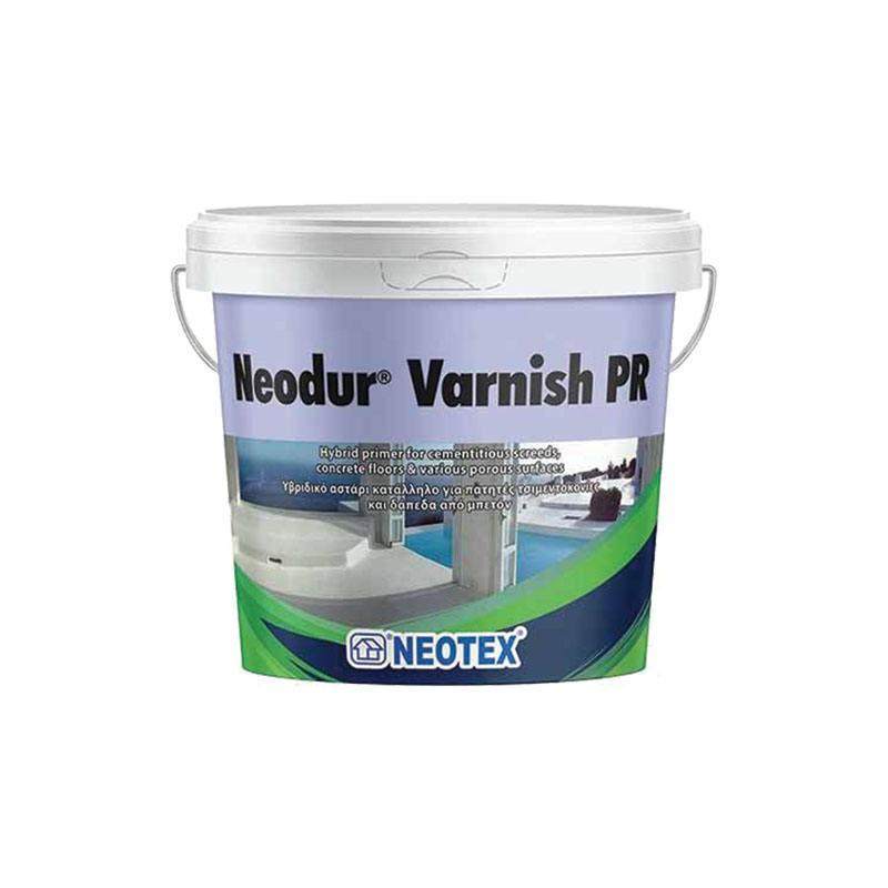 Υβριδικό υδατοδιαλυτό αστάρι Neodur® Varnish PR αλειφατικής πολυουρεθάνης, ενός συστατικού.